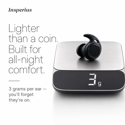 Insperius™ Sleep-Comfort Wireless Earbuds